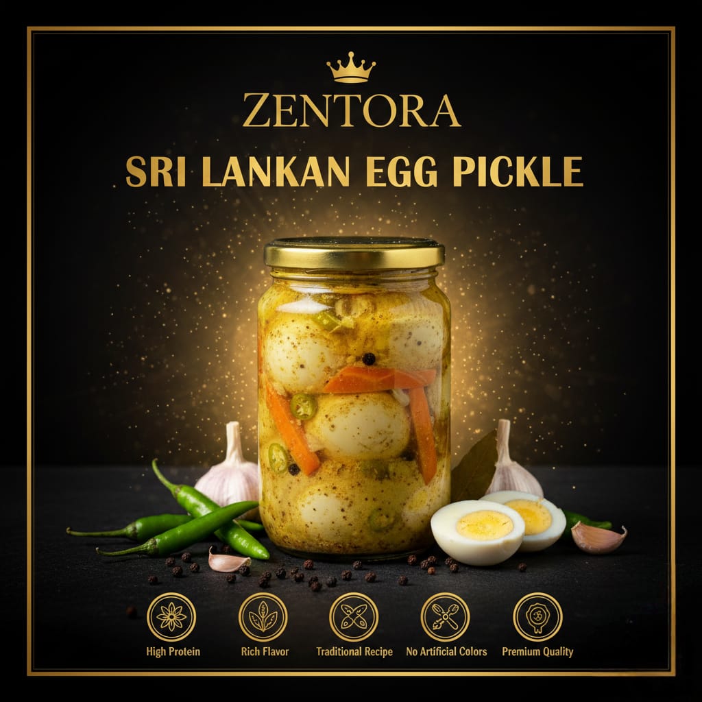 Zentora Sri Lankan Egg Pickle
